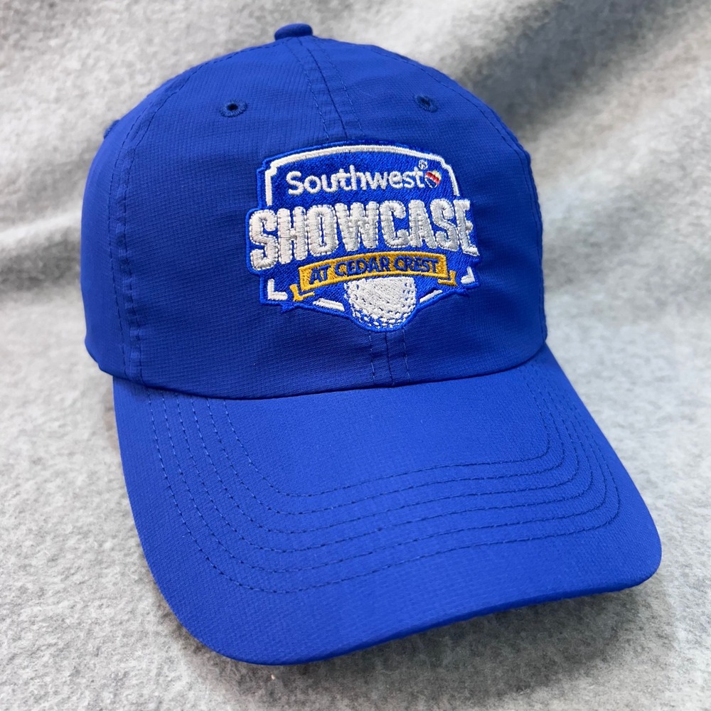 Southwest Showcase Golf Men Blue Imperial Performance Hat Adjustable OSFA
